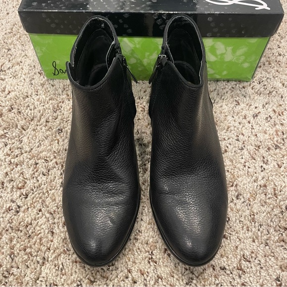 Sam Edelman Petty Bootie in Black Leather, size 6 - Picture 4 of 9